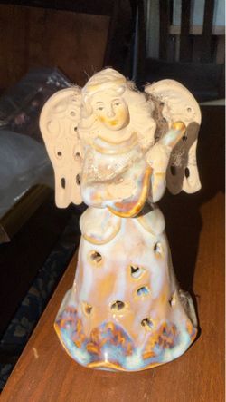 Vintage Angel Bell Figurine