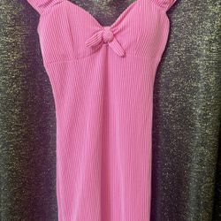 Bubblegum Pink Sun Dress