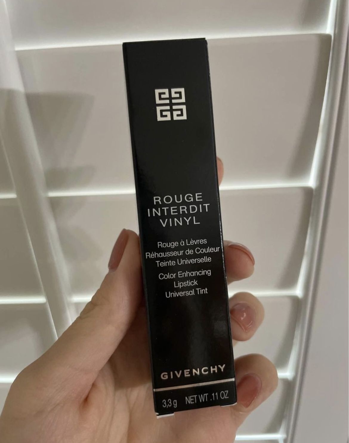 Givenchy Rouge Interdit Vinyl Color Enhancing Lipstick