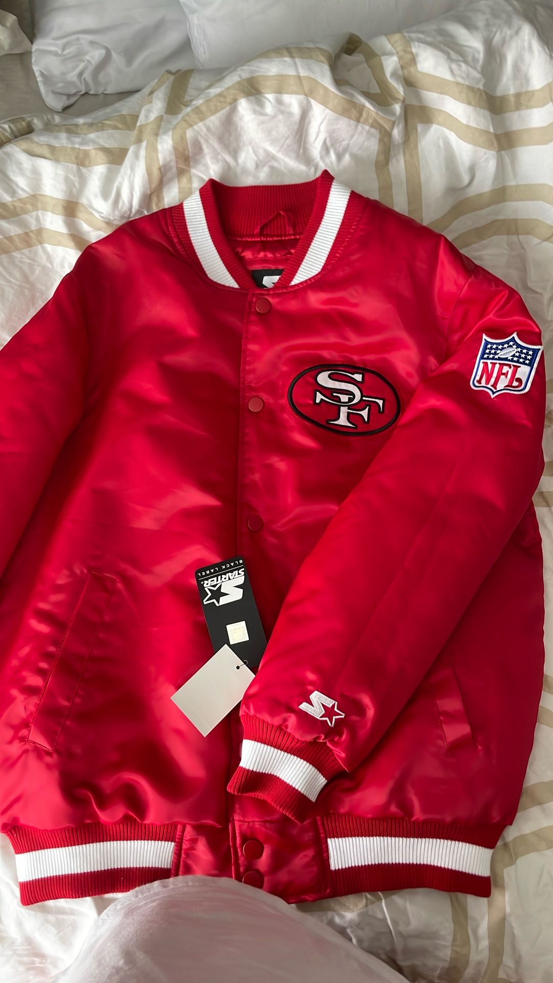 49ers Starter Jacket Size L