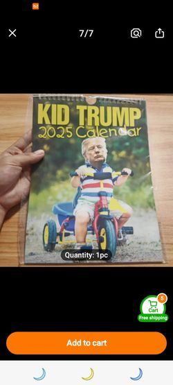 KID TRUMP 2025 Calendar