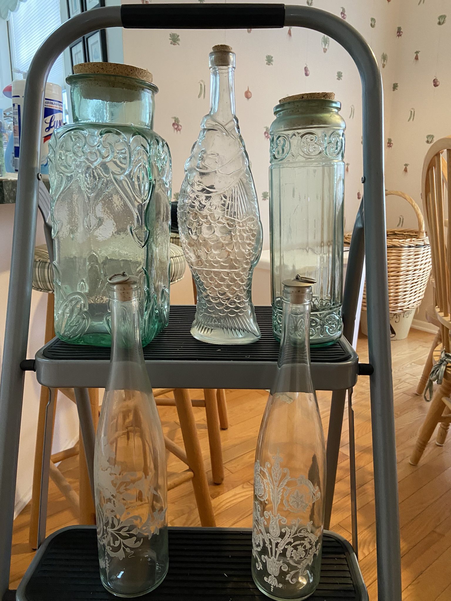Decorative Bottles And Jars