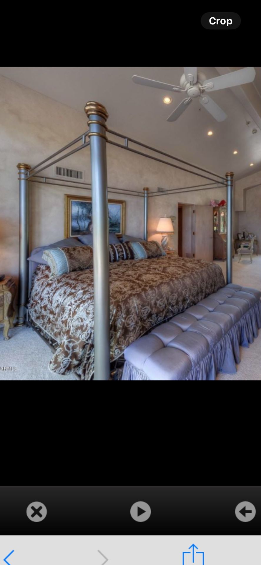 Canopy King Bed Frame