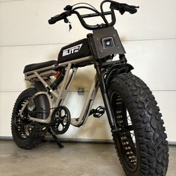 New Super Knobby 20x4.5 GRYZ 73 Tires Electric Bike 30MPH Full Suspension Key Start 