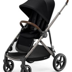 Cybex Gazelle S Stroller - Available in Black, Grey, or Navy Blue