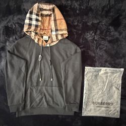 Black Plaid Luxury Hoodie 