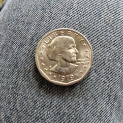 Rare 1979 Susan B Anthony D  Dollar 