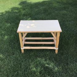 Bamboo table