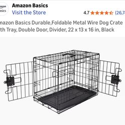New Small Dog Crate