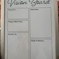 Vision Board Whiteboard