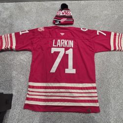 DYLAN LARKIN #71 100year XXL jersey