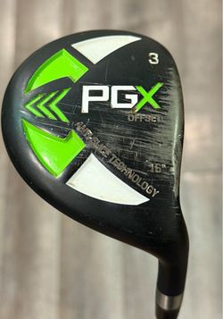 PGX Offset 3 Wood 16 Degree Anti-Slice Technology Golf Club