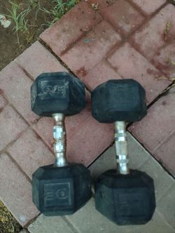 Pairs of 30 Lbs dumbbells