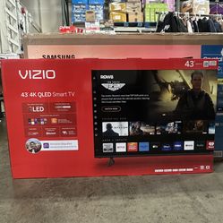 Vizio 43” Quantum Series QLED Smart TV Brand New In Box