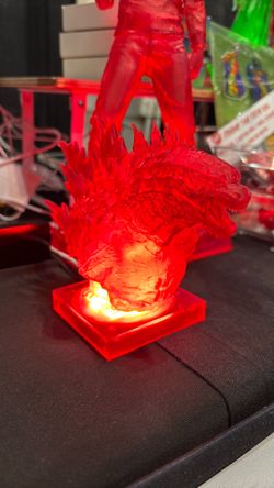 Light up Godzilla