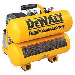 DeWalt 2hp 4 Gal Dual Tank Air Compressor