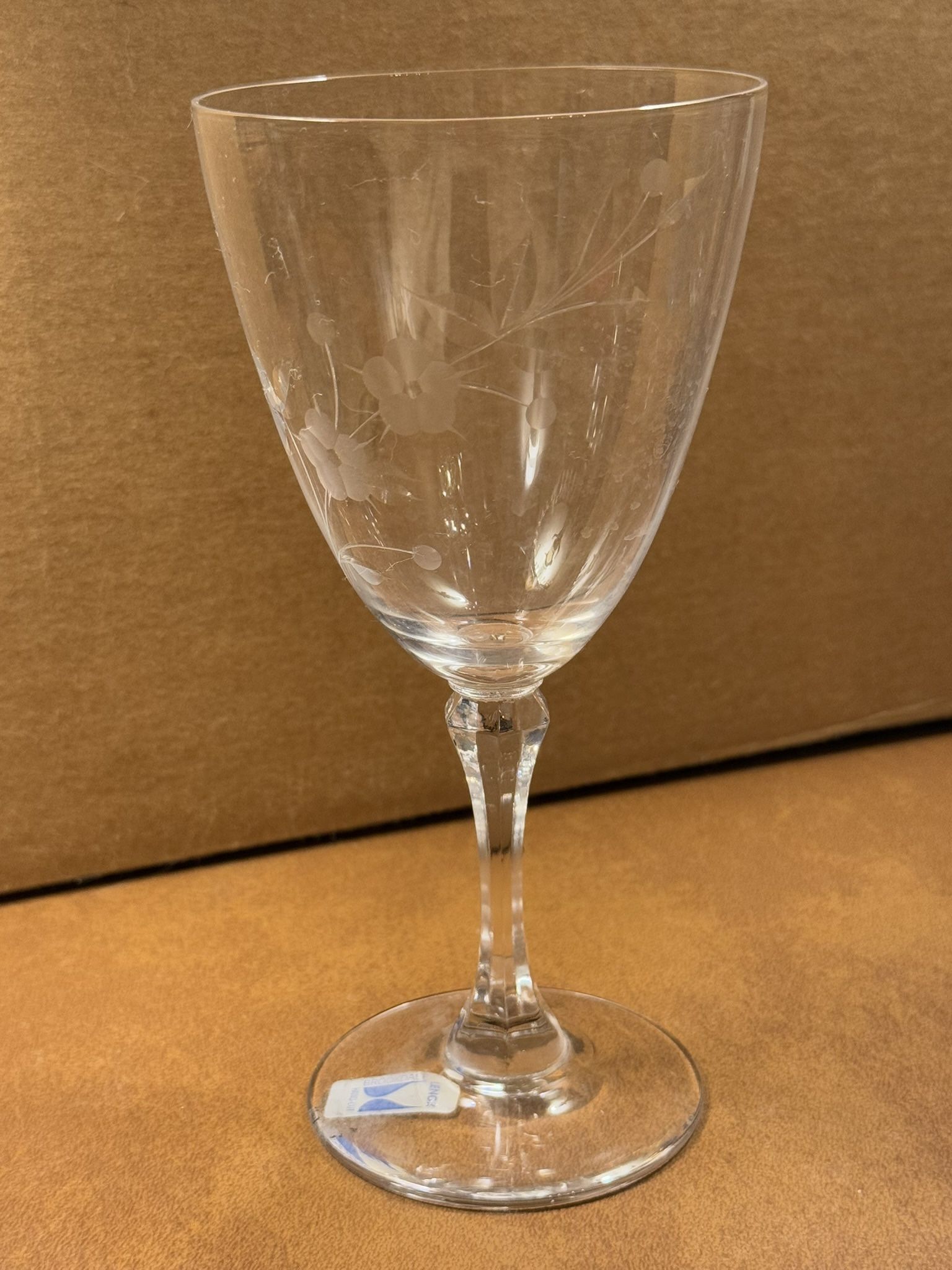 Lenox Brookdale Cut Water Goblet
