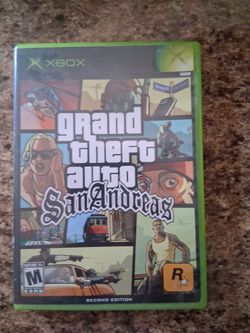 Grand theft auto san Andreas xbox