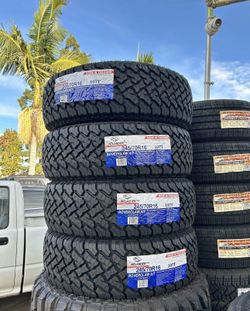 245/70/16 ATLANDER AT 4 New Tires Installed And Balanced 