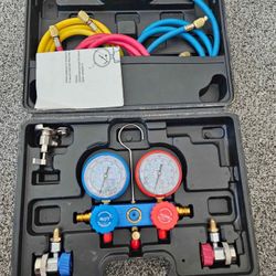 Hvac and automotive gauges high and low side