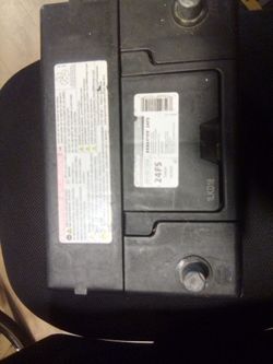 Two Car batteries new