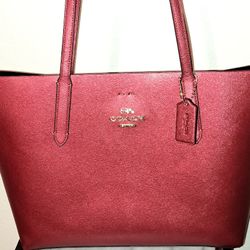 Coach Large  Metallic City Tote