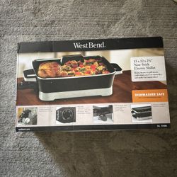 West Bend Electric Skillet 