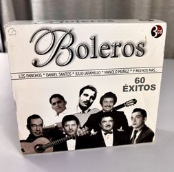 BOLEROS Julio Jaramillo Manolo Munoz Los Panchos (3 CDs)