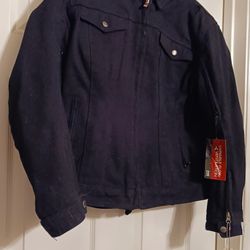 New Large Power Trip Motorcycle Riding Jacket