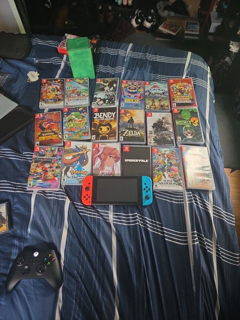 Nintendo Switch With Games