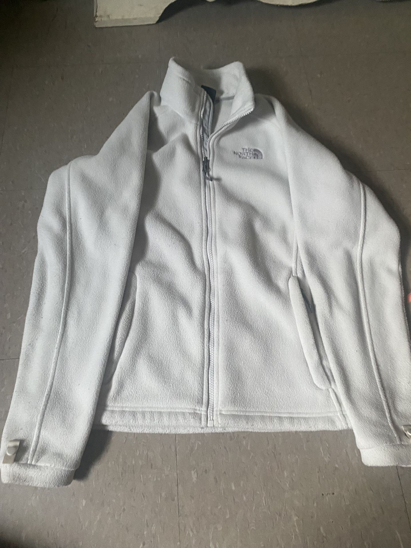 North Face Fleece Jacket White