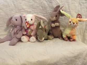 Beanie babies rare retired and mint with tags