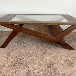 Coffee Table With Glass Top