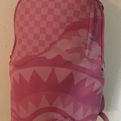 sprayground backpack PINK