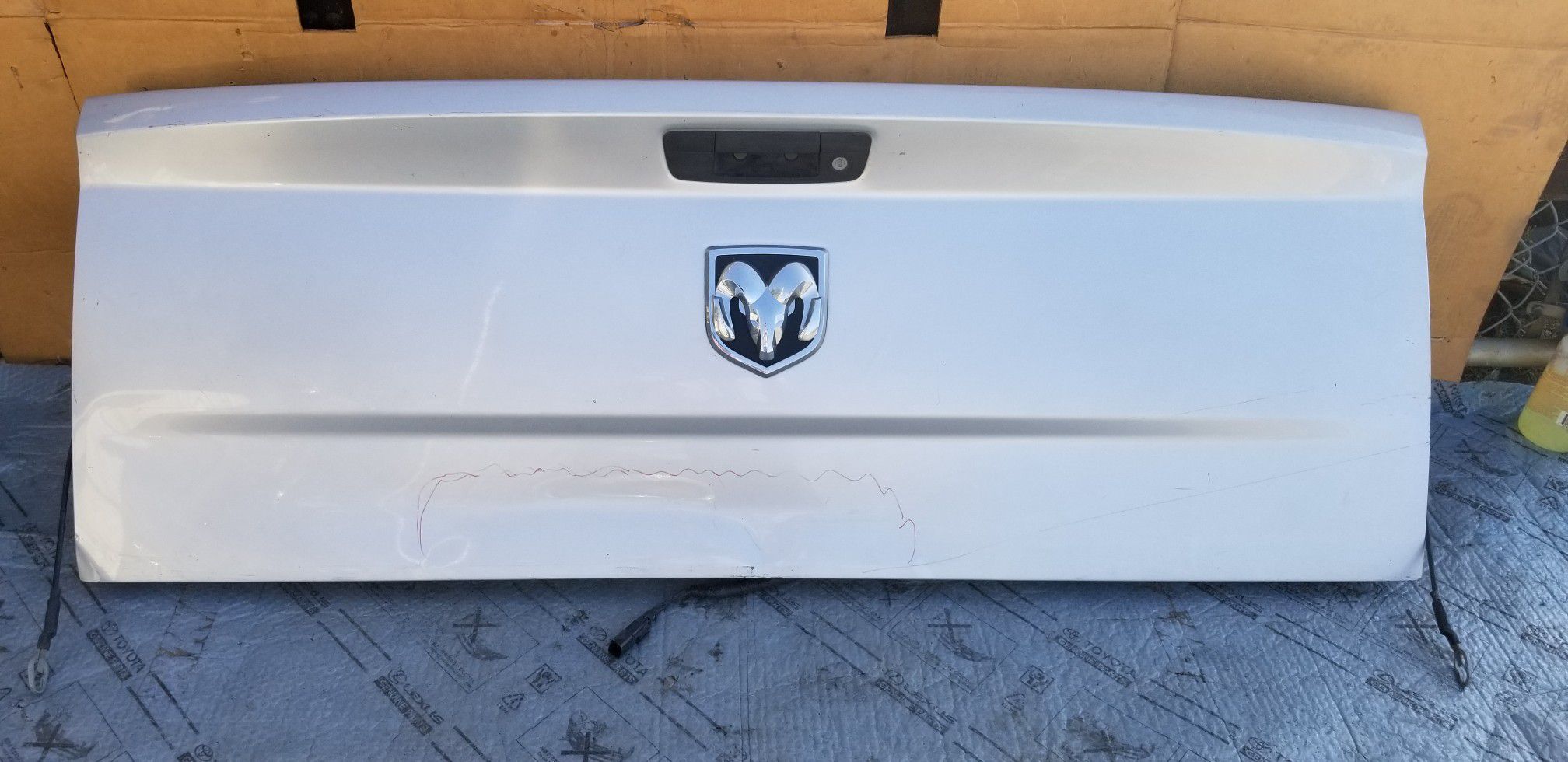 2010 -2018 Dodge RAM Tailgate complete with small dent