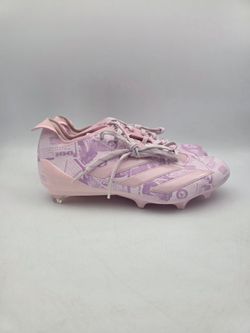 Adizero Electric II Currency Neutral Pink Football Cleats Men's Size 8.5, 9