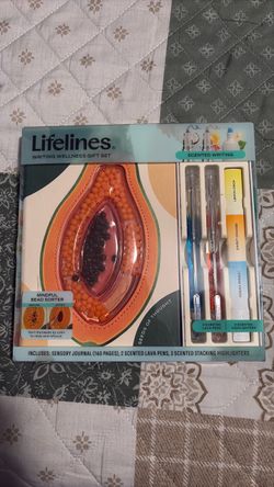 Lifelines writing wellness gift set