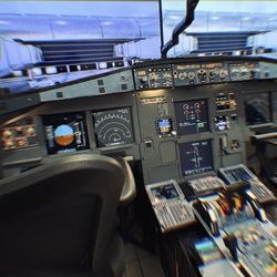 Airline Flight Simulator Airbus setup for sale