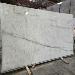 Cristallo, Taj Mahal Slab Fabrication & Countertop Installation