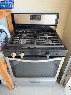 Whirlpool Stainless Steel Gas Range