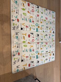 Kids educational play mat