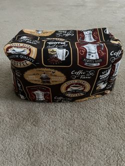 Morning Coffee Large Toaster Cover