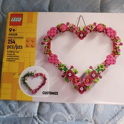 Lego Heart Ornament