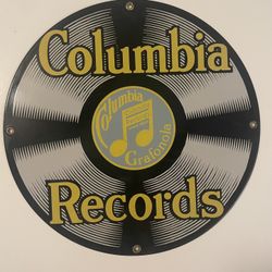 Columbia Records Sign 