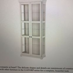 Liatorp Glass-door Cabinet IKEA