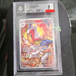 2024 Infernape Ir Scarlet And Violet, Twilight Masquerade Beckett 9 Slab Pokemon Card Psa Cgc 