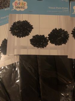 Tissue Pom-Poms