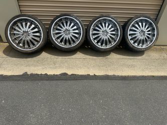 20” deep dish rims