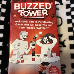 Buzzed Tower Stacking Party Game