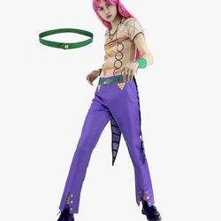 Hot Anime Jojo's Bizarre Adventure Diavolo Cosplay Costume